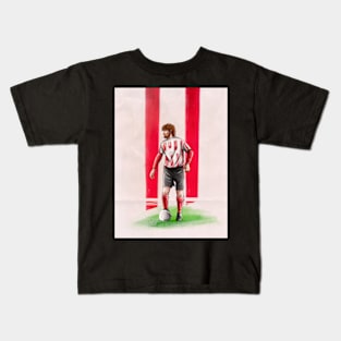 Paddy McCourt - Derry City FC League of Ireland Football Artwork Kids T-Shirt